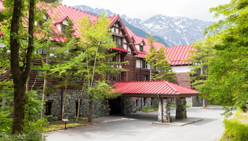 上高地帝国ホテルにて高級カレーライスランチ　Luxury Curry at Imperial Hotel Kamikochi