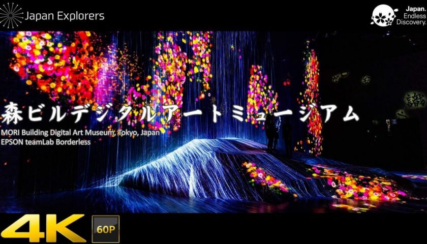 動画で国内旅行　世界初のデジタルアートミュージアム　MORI Building Digital Art Museum in Odaiba